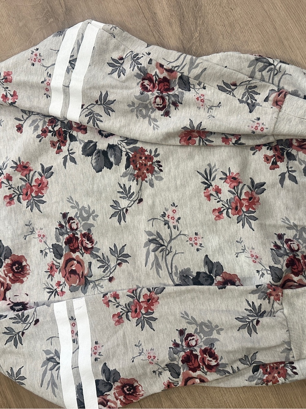 Haute Monde Floral Throw Blanket - Cream, Rose, Gray